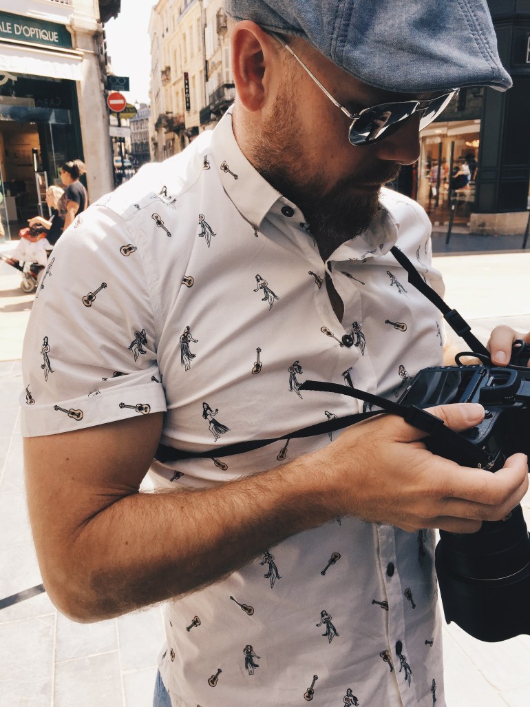 Mark and his Hawaii shirt