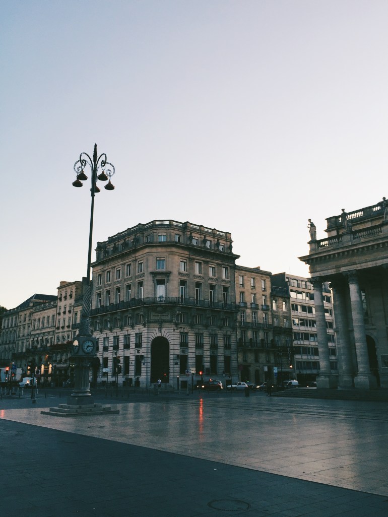 Bordeaux at morning