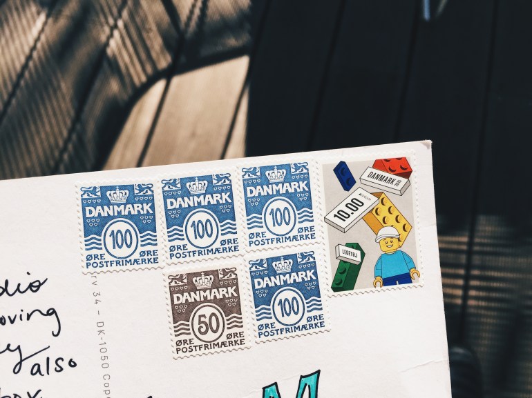 Stamps on stamps