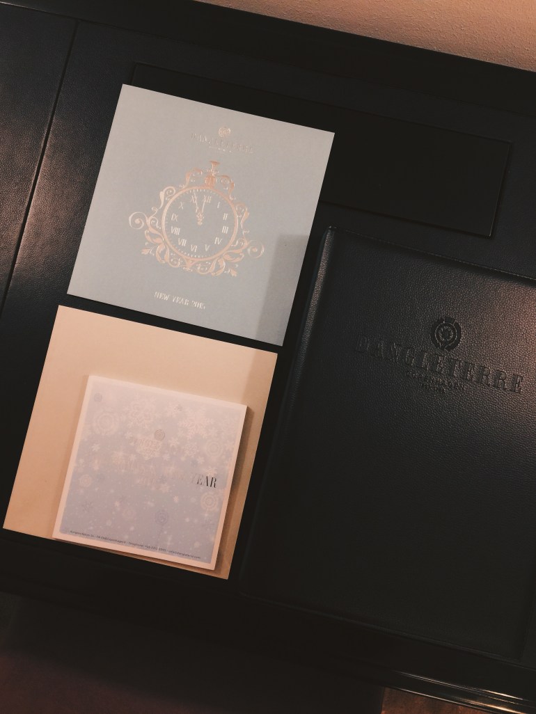 Hotel room pamphlets