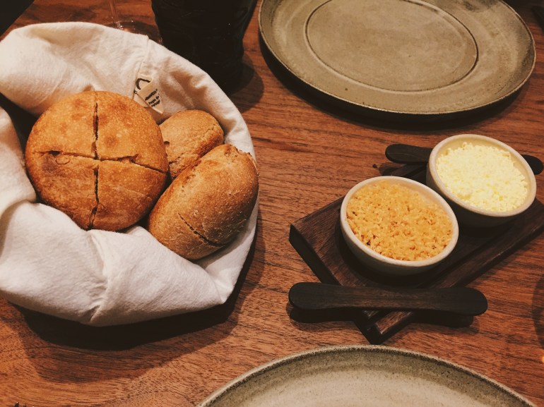 Bread and spiral butter