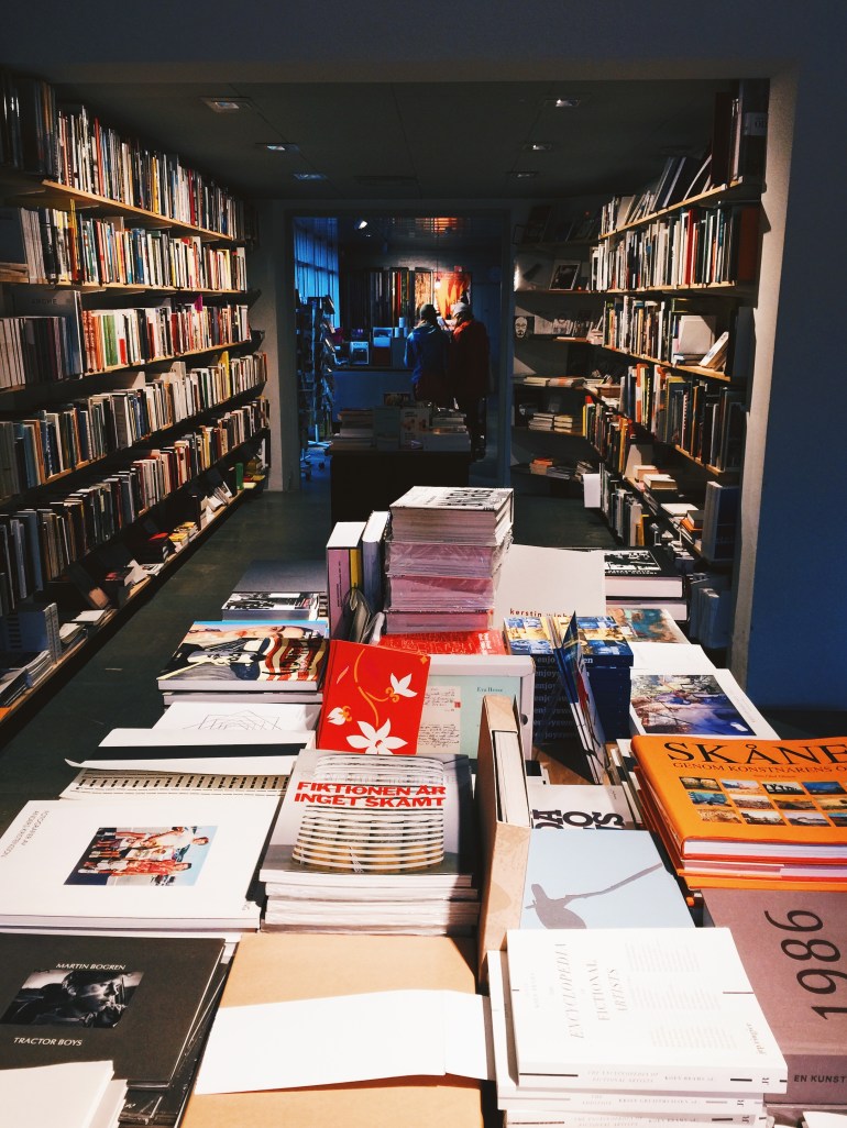 Art museum bookshop
