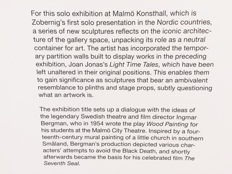 Art museum exhibit explanation