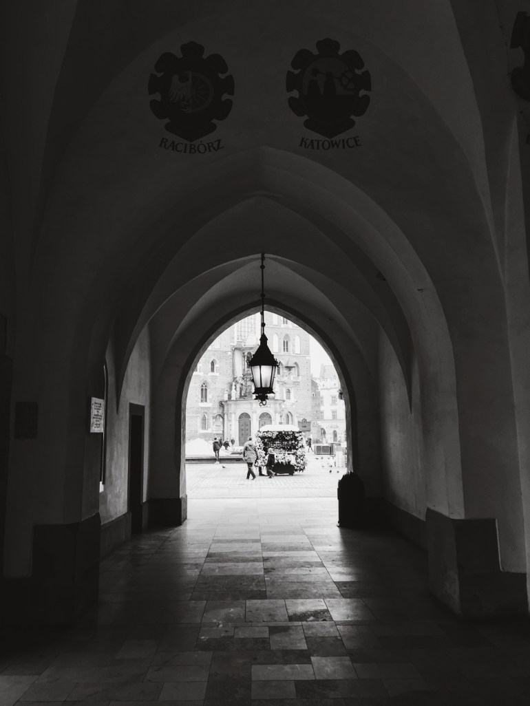 Cloth hall - B&W