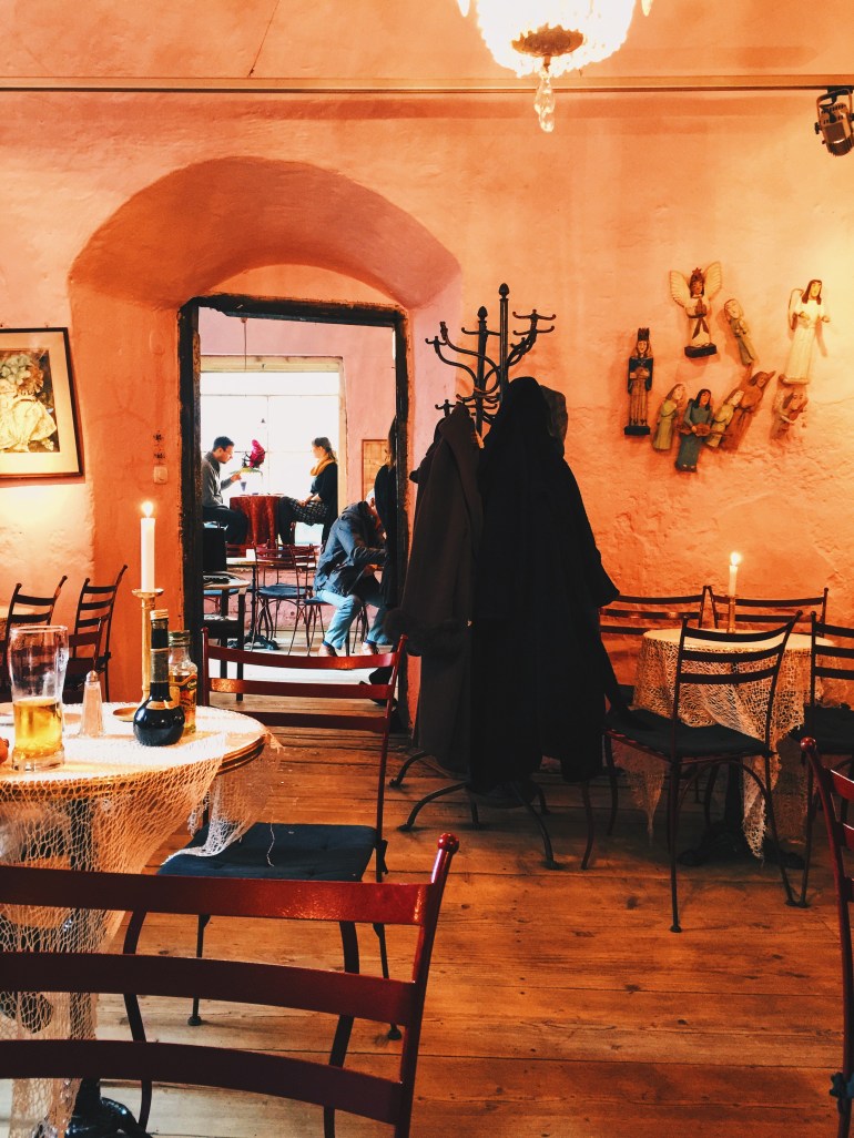 Camelot Cafe - view from my table