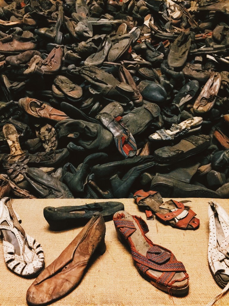 Auschwitz shoes