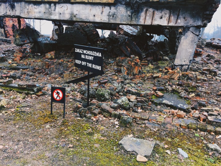 Auschwitz-Birkenau - ruins