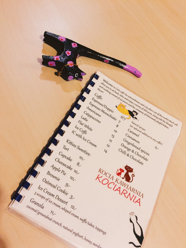 Kitty coffee - menu