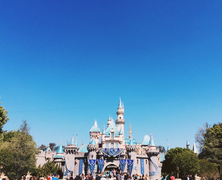 Disneyland castle