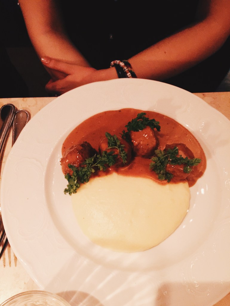 Dinner - Swedish meatballs