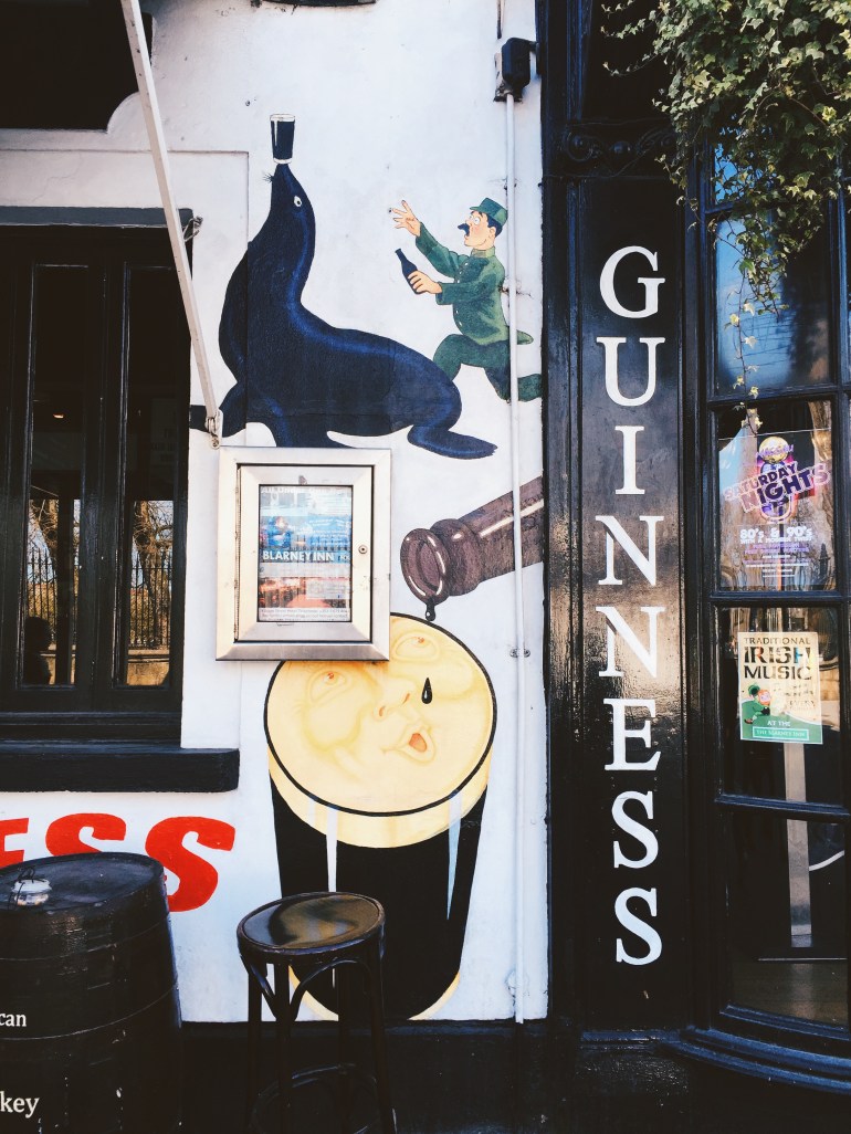 Wanderings - guinness painting