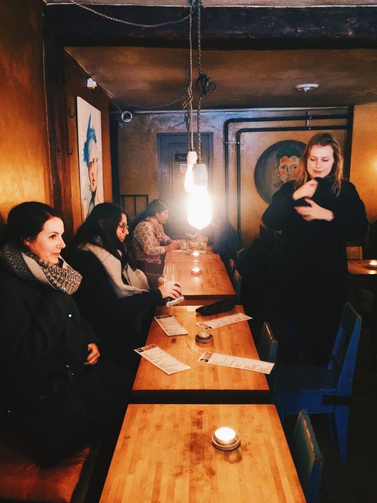 Gamla Stan - inside cafe