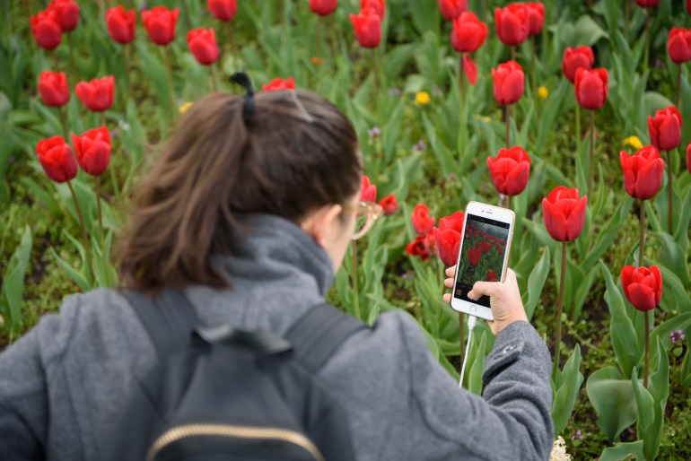 Touristing - St. Stephen's Green - caught AGAIN