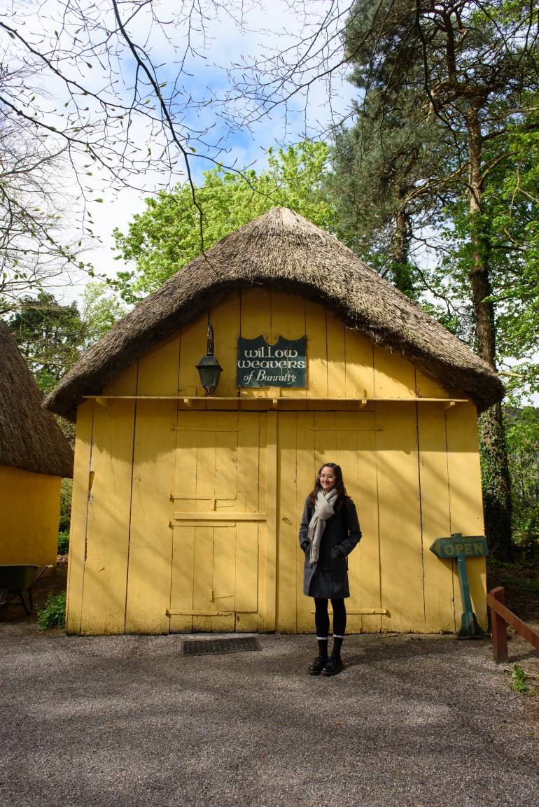 Bunratty - me + yellow
