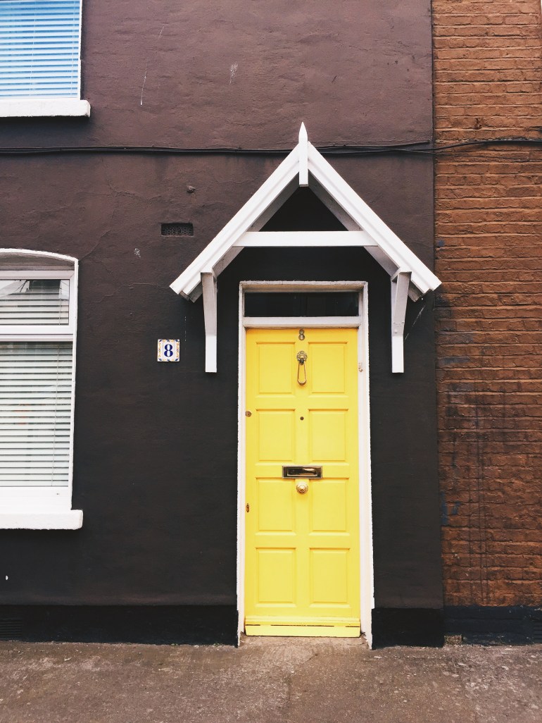 Walking to brunch - doors