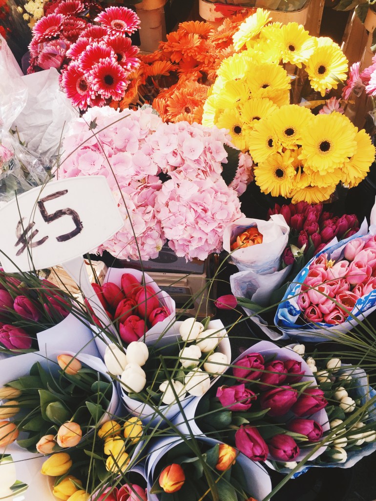 Touristing - found flowers