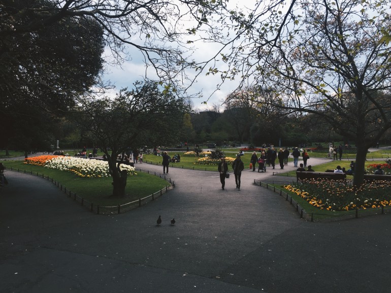 Touristing - St. Stephen's Green - TULIPS