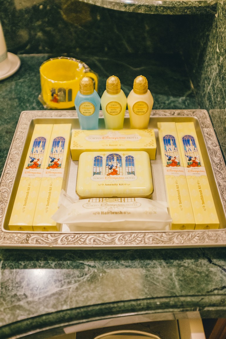 Tokyo Disneyland Hotel toiletries