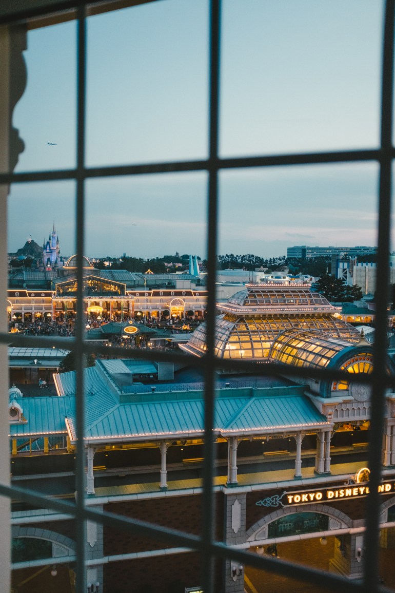 Tokyo Disneyland Hotel view