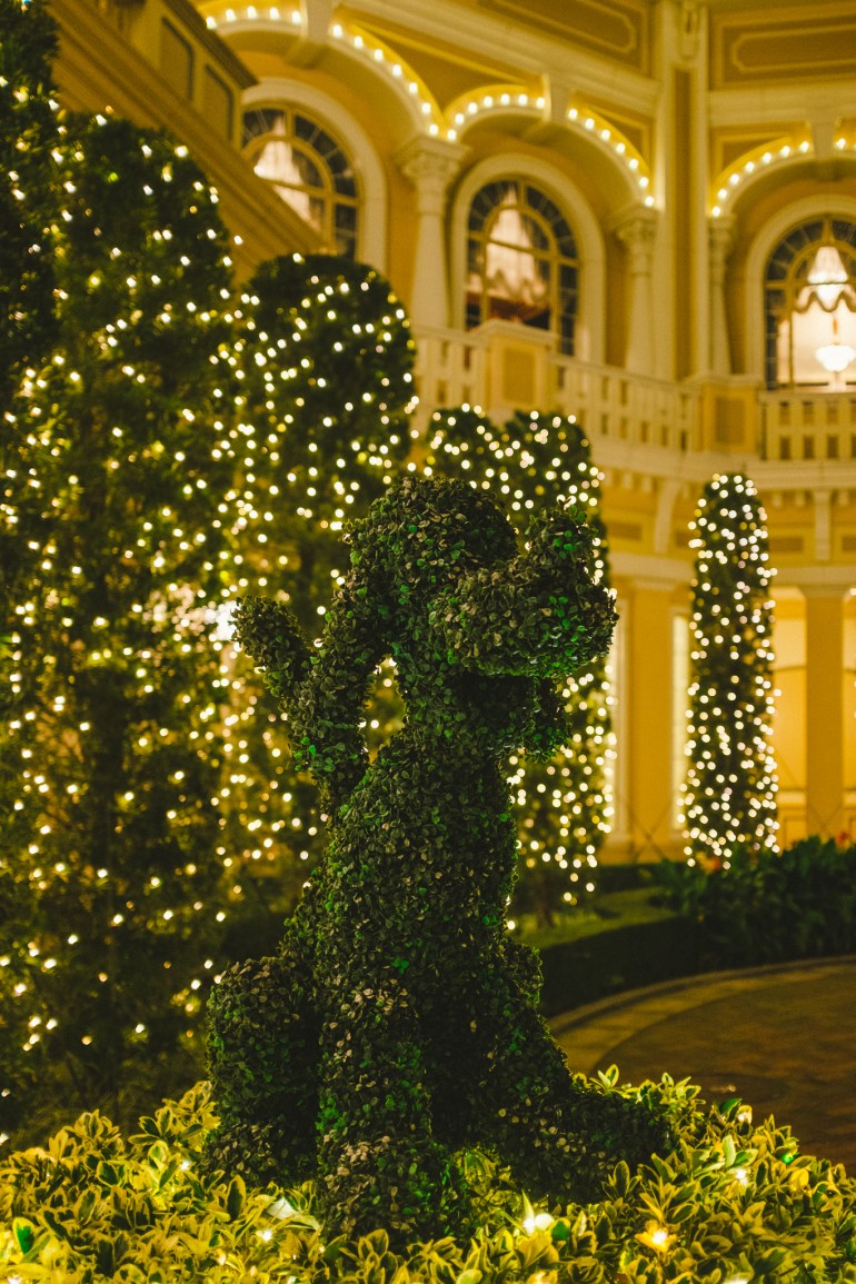 Tokyo Disneyland Hotel night