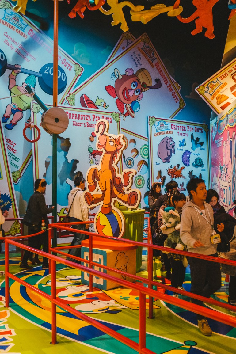 Toy Story Mania Queue