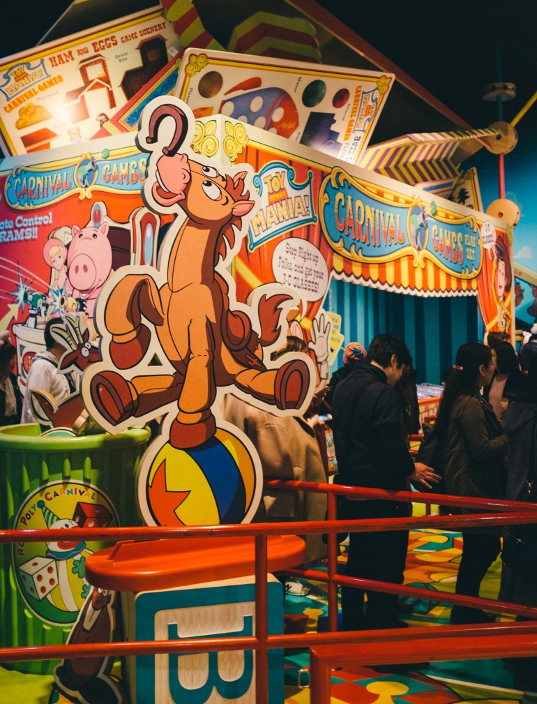 Toy Story Mania Queue