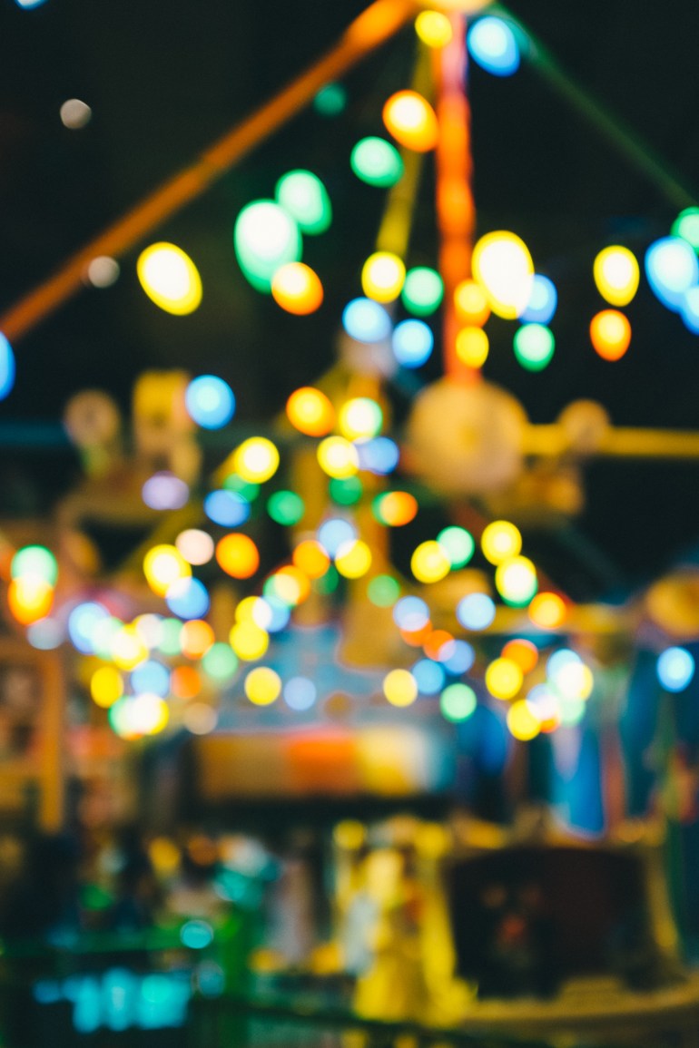 Toy Story Mania bokeh