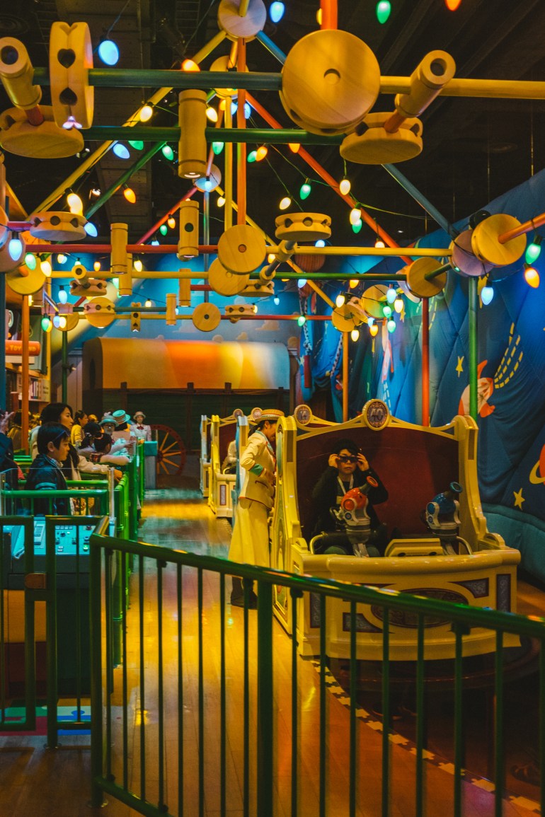 Toy Story Mania Queue