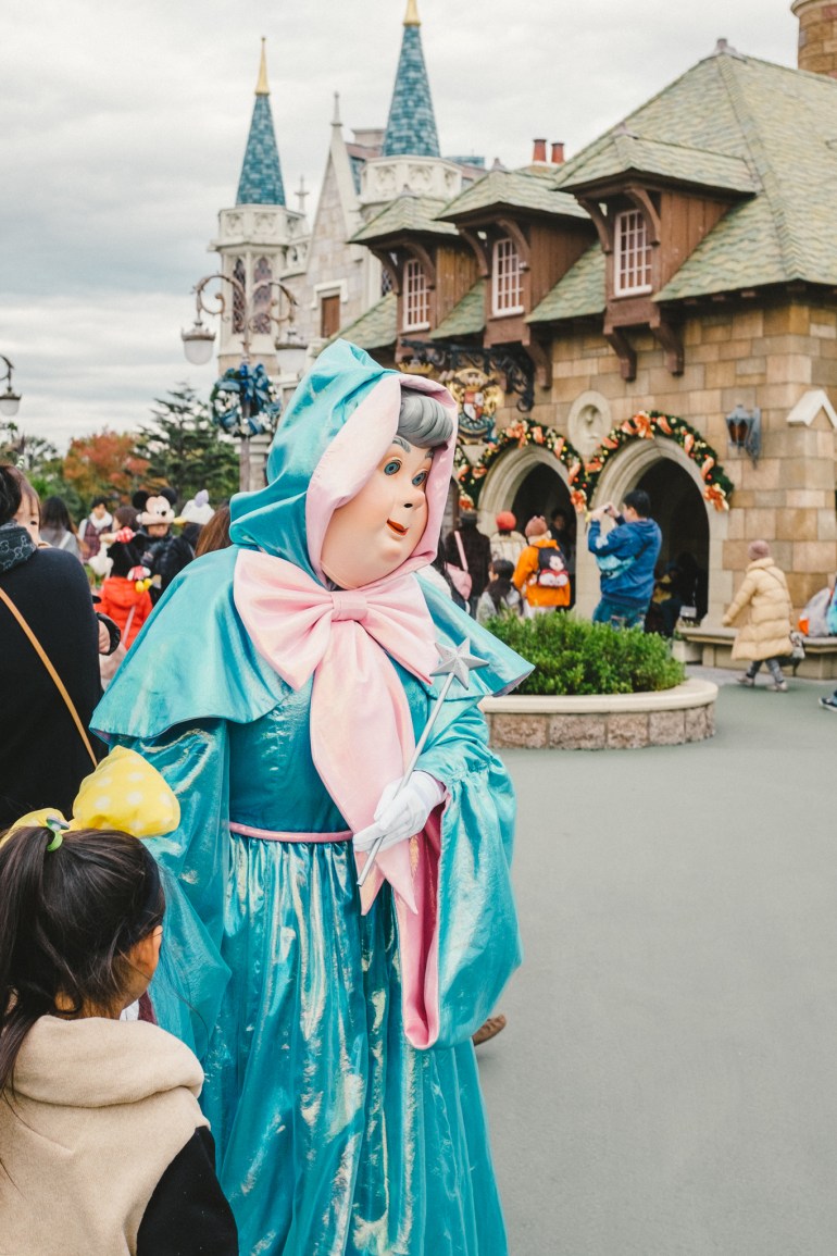 Tokyo Disneyland fairy godmother