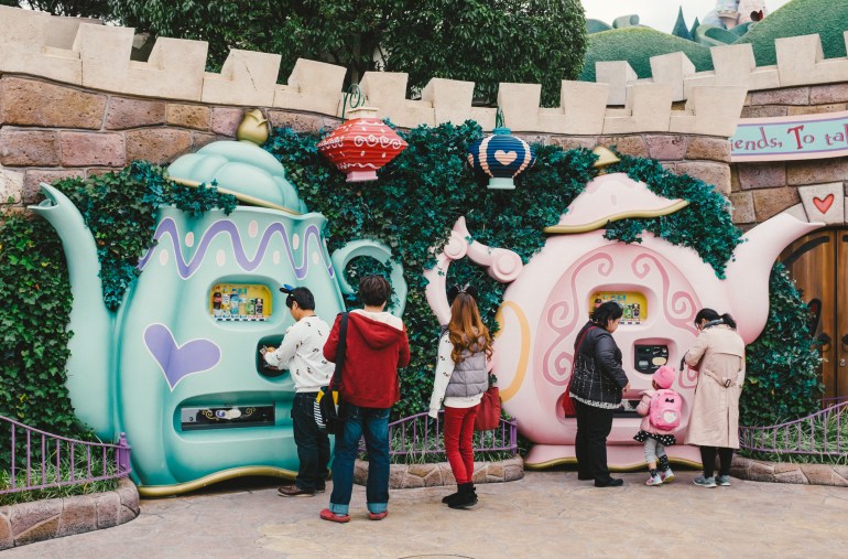 Tokyo Disneyland teapots