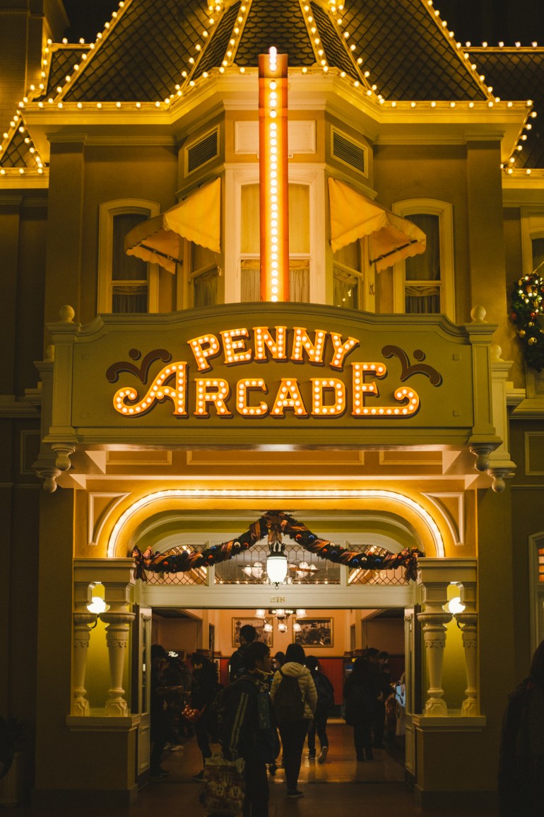 Tokyo Disneyland Penny Arcade