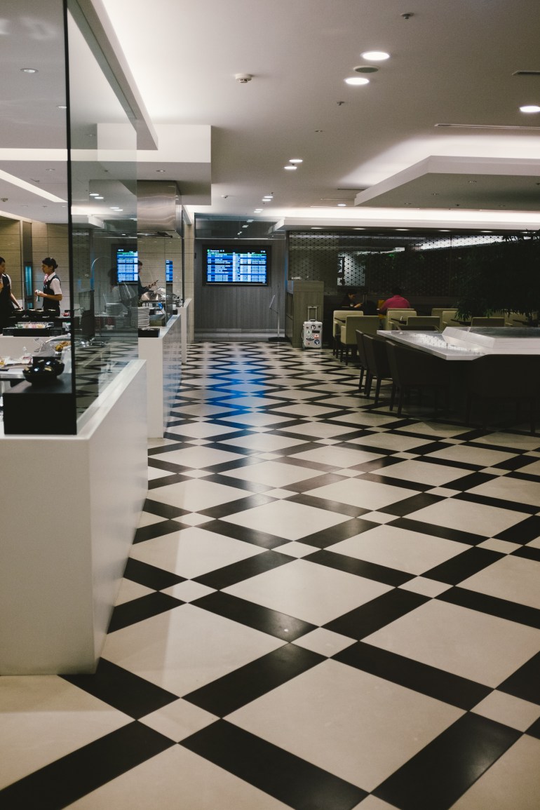 Japan Airlines First Class Lounge