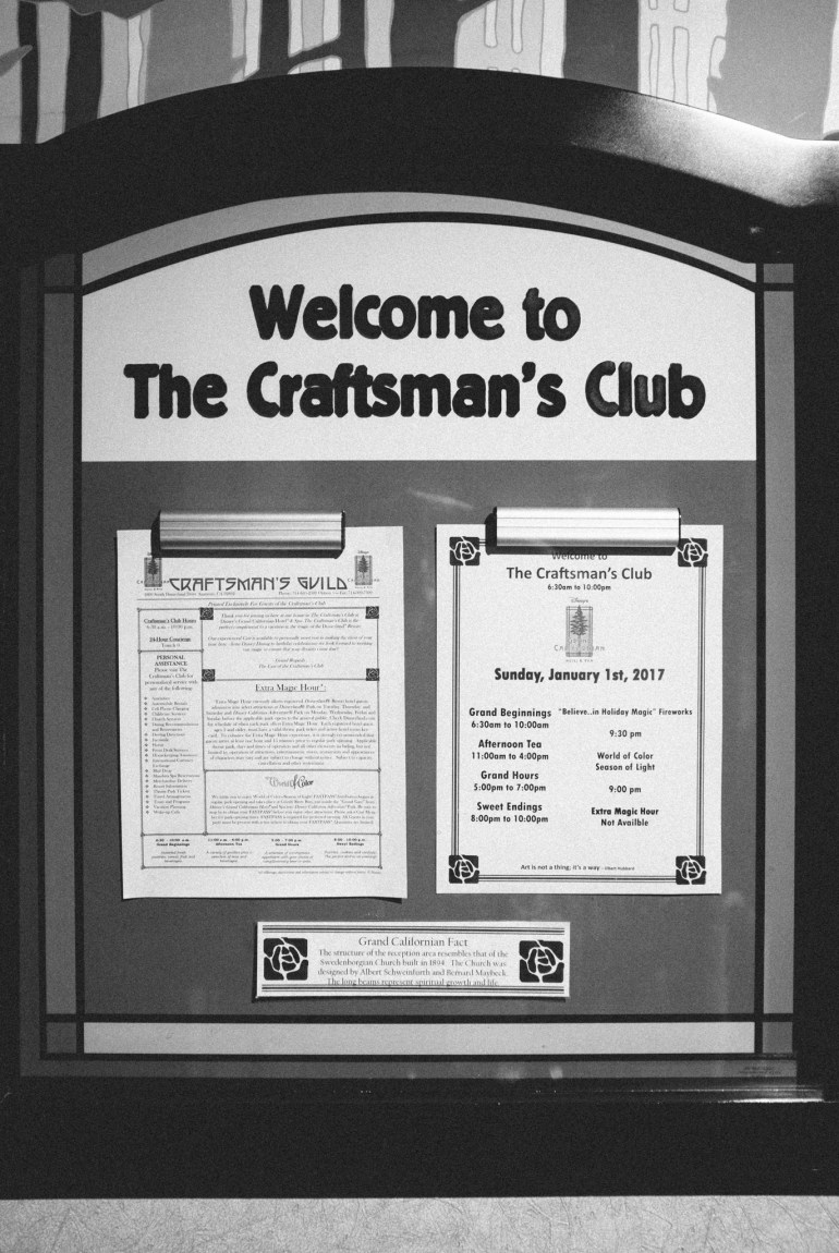 Disney's Grand Californian Craftsman