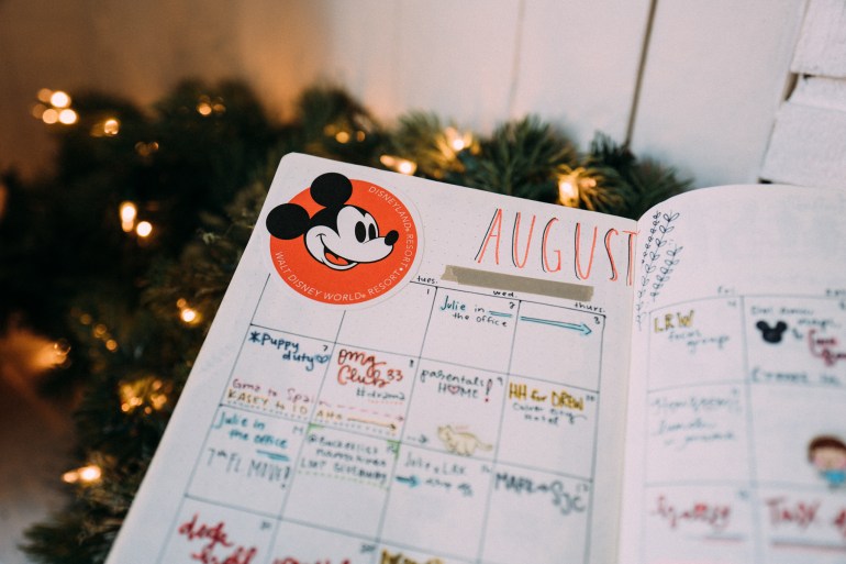 Bullet Journal August