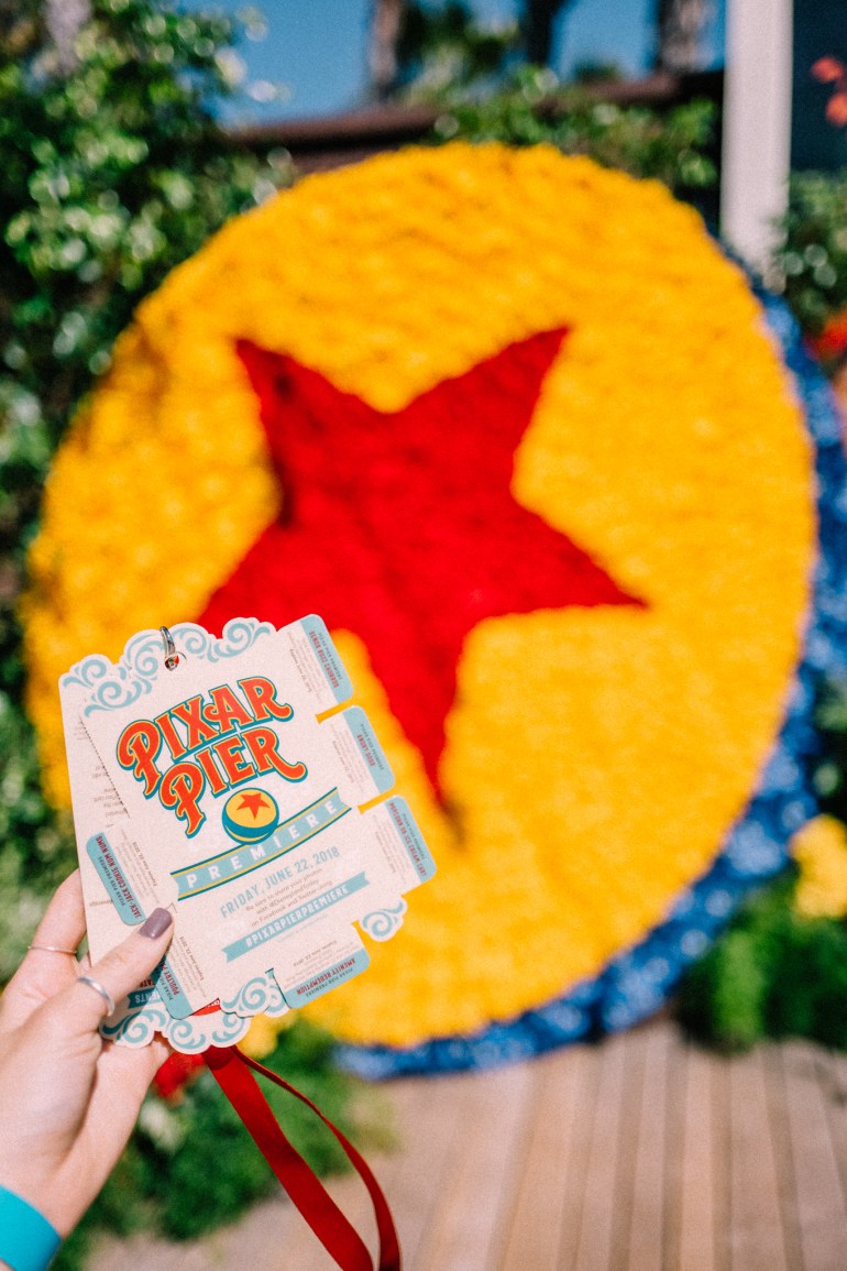 Pixar Pier lanyard